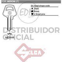 Silca - E3/12559 llave acero MER1R meroni von SILCA