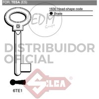 Silca - E3/12586 llave de gorjas laton 6TE1 tesa von SILCA