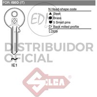 Silca - E3/12624 llave acero IE1 iseo von SILCA