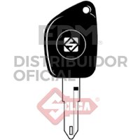 E3/12804 llave transponder s/chip - c/tapon para nissan, opel, peugeot, renault y renault dacia NE72ATE. von SILCA