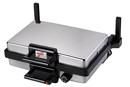 Silex Multigrill 2439 Grill und Backplatten 2000 Watt Edelstahl von SILEX