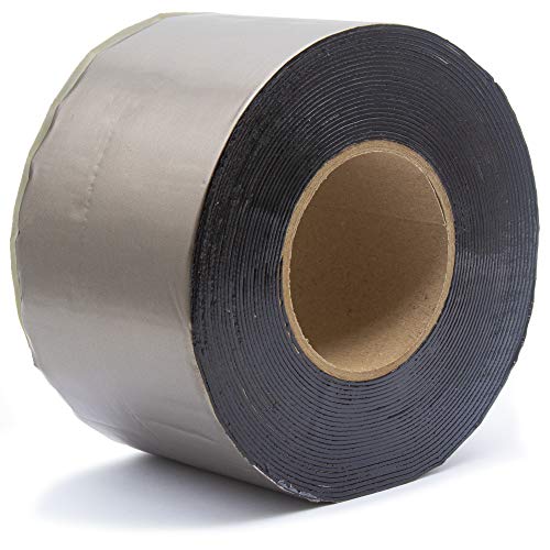 SILISTO Bitumenband Reparaturband 75 mm x 10 Meter, Farbe Blei von SILISTO