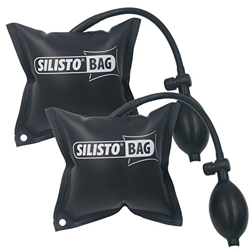 SILISTO BAG Montagekissen 2er Pack, bis 100 kg, für Türen, Fenstern und Möbel von SILISTO