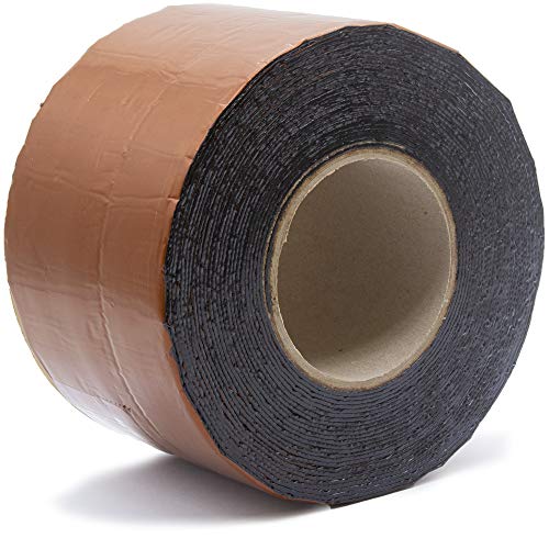 Bitumenband Reparaturband 50 mm x 10 Meter, Farbe Kupfer - Klebeband für Risse & Fugen, Dichtungsband gegen Wasser und Feuchtigkeit, selbstklebend, Dach und Schornsteindichtung Bitumenband Reparaturband 50 mm x 10 Meter, Farbe Kupfer - Klebeband für Risse & Fugen, Dichtungsband gegen Wasser und Feuchtigkeit, selbstklebend, Dach und Schornsteindichtung von SILISTO