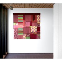Wohndekor Bojagi, Wandbehang Pojagi, Textile Wandkunst, Bojagi Textilkunst, Finalist Etsy Design Awards 2022 Wohndekor Bojagi, Wandbehang Pojagi, Textile Wandkunst, Bojagi Textilkunst, Finalist Etsy Design Awards 2022 von SILKARTdesedamas