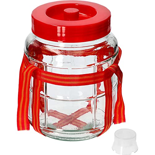 SILPLAST 13 L Universelles Glas mit Gärsystem Gärbehälter Glasballon Gärballon Weinballon von Silplast