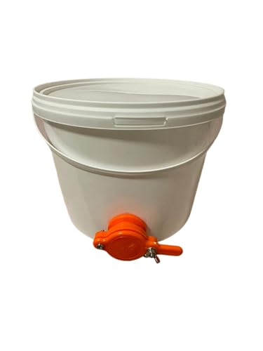 SILPLAST Abfülleimer Honigeimer mit Abfüllhahn und Deckel, Hobbock Abfüllbehälter Honigernte Honig 10 Liter SILPLAST Abfülleimer Honigeimer mit Abfüllhahn und Deckel, Hobbock Abfüllbehälter Honigernte Honig 10 Liter von SILPLAST