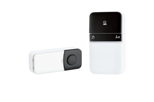 Funktürklingel Türklingel Batterielos Kinetisch 2 Signalarten 16 Töne spritzwassergeschützt von SILVER CREST