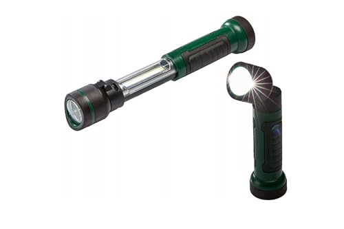 SILVER CREST Parkside LED-Leuchte 2-in-1-Leuchte Ausziehbare Stableuchte von SILVER CREST