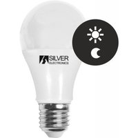 LED-Lampe E27 10W 230V 3000K Tag/Nacht SENSOR von SILVER ELECTRONICS