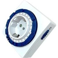 Silver Electronics - Mechanisches Tagesprogrammiergerät Plug-in 3500W 16A/250Vac 15-Minuten-Einstellung von SILVER ELECTRONICS