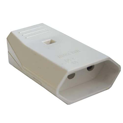 Silver Electronics 9258 – Buchse mit Schutz (10 A, 250 V) weiß von SILVER ELECTRONICS