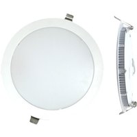 Downlight LED-Einbauleuchte kreisförmig 18W Weißlicht 6000K von SILVER ELECTRONICS