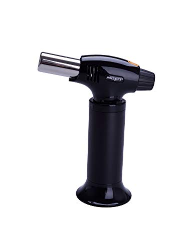 SILVER MATCH - Professionelle Küchenfackel, Jet-Flammenfackel, Brenner für Crème Brulée. Geeignet zum Grillen, Grillen, Campingkocher, Glasur SILVER MATCH - Professionelle Küchenfackel, Jet-Flammenfackel, Brenner für Crème Brulée. Geeignet zum Grillen, Grillen, Campingkocher, Glasur von SILVER MATCH