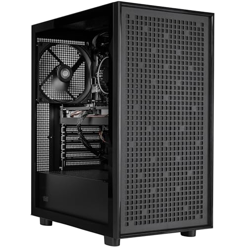 SMX® Battlestation M4B Gaming-PC Desktop | Intel Core i5-12400F | GeForce RTX 4060 Ti | 32 GB RAM DDR4 3200 MHz | 1TB SSD M.2 | Windows 11 Home von SILVER MONKEY X