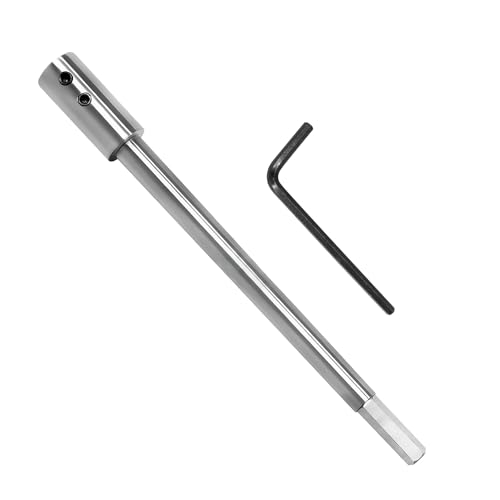 SIMAIYUN Extra lange Forstner-Bit-Verlängerung, 17,8 cm (7 Zoll) Bohrtiefe zu Ihren 3/8-Zoll-Sechskantschaften, Forstnerbohrer für Drechsler, Möbel von SIMAIYUN
