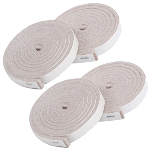 SIMALA filzgleiter, Filzgleiter selbstklebend & Anschlagdämpfer. Möbelgleiter mit starker Klebkraft, 5mm dicker Filz selbstklebend für erhöhte Haltbarkeit (4 Pack Beige) SIMALA filzgleiter, Filzgleiter selbstklebend & Anschlagdämpfer. Möbelgleiter mit starker Klebkraft, 5mm dicker Filz selbstklebend für erhöhte Haltbarkeit (4 Pack Beige) von SIMALA