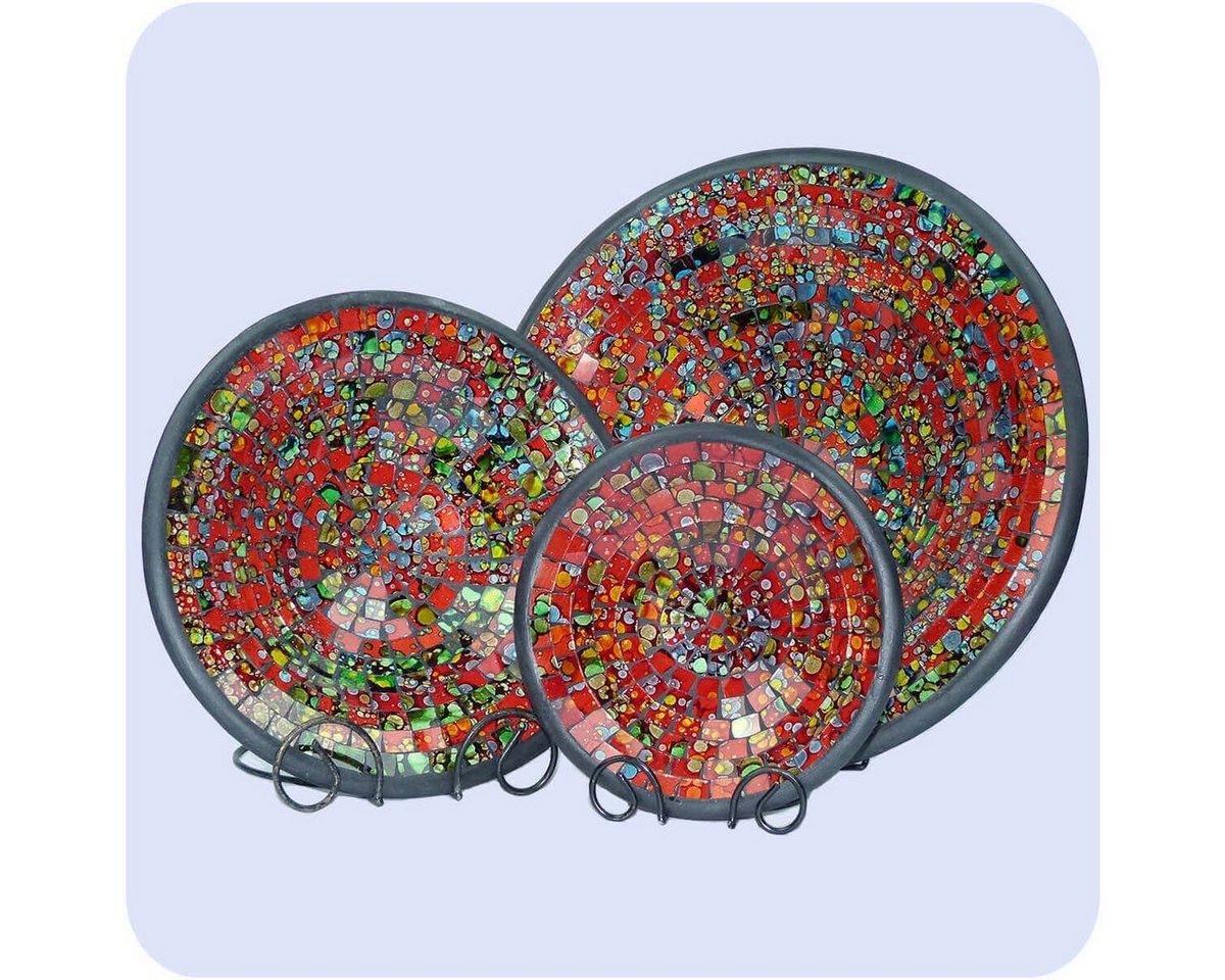 SIMANDRA Dekoschale Mosaik Schale rund Set klein (Set) von SIMANDRA