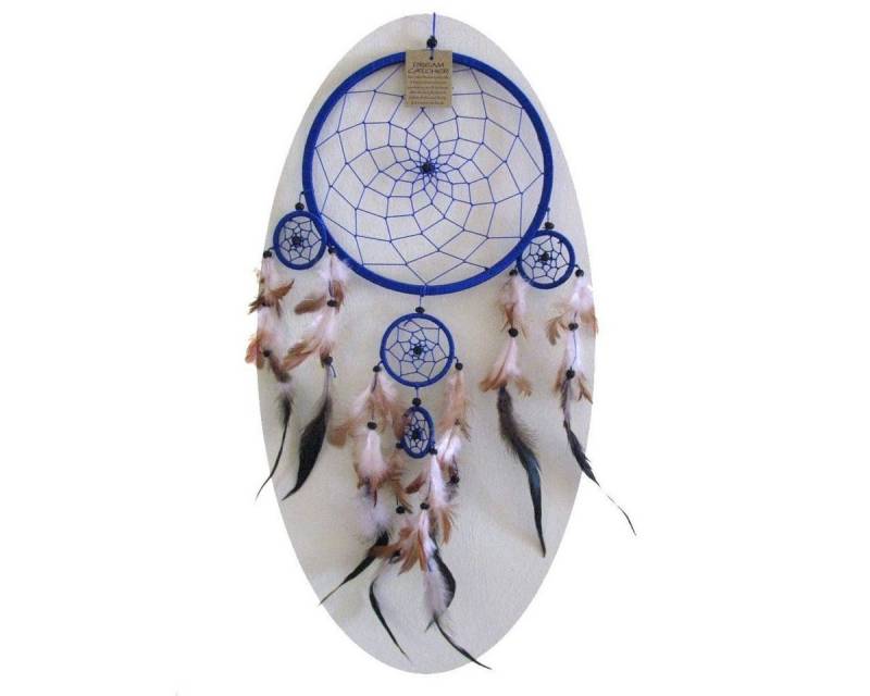 SIMANDRA Hängedekoration Traumfänger ø 32 cm, Gesamtlänge ca. 80 cm Dreamcacher Raumharmonisierung von SIMANDRA