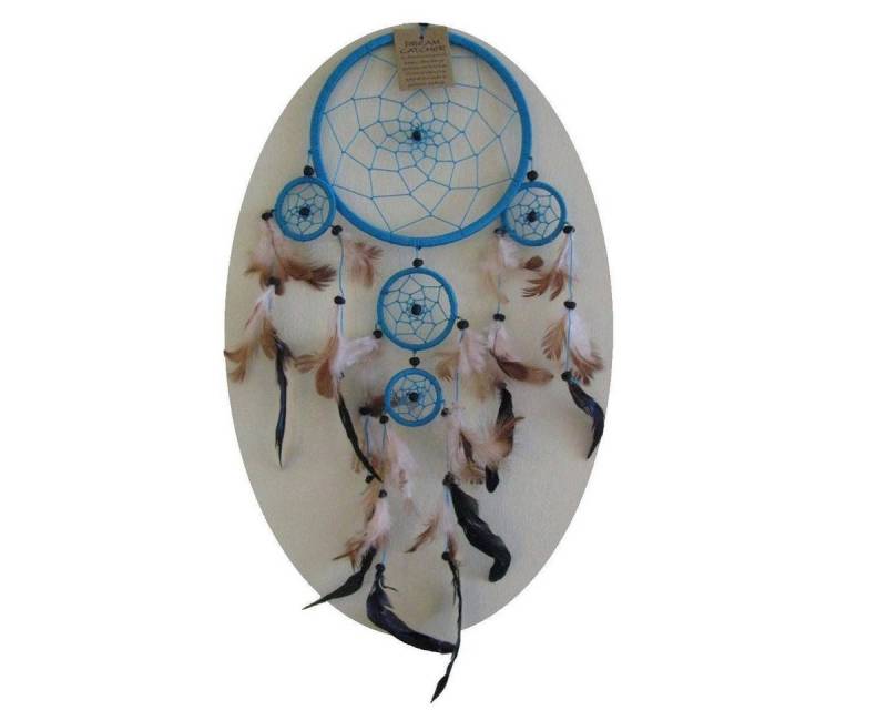 SIMANDRA Hängedekoration Traumfänger ø 32 cm, Gesamtlänge ca. 80 cm Dreamcacher Raumharmonisierung von SIMANDRA