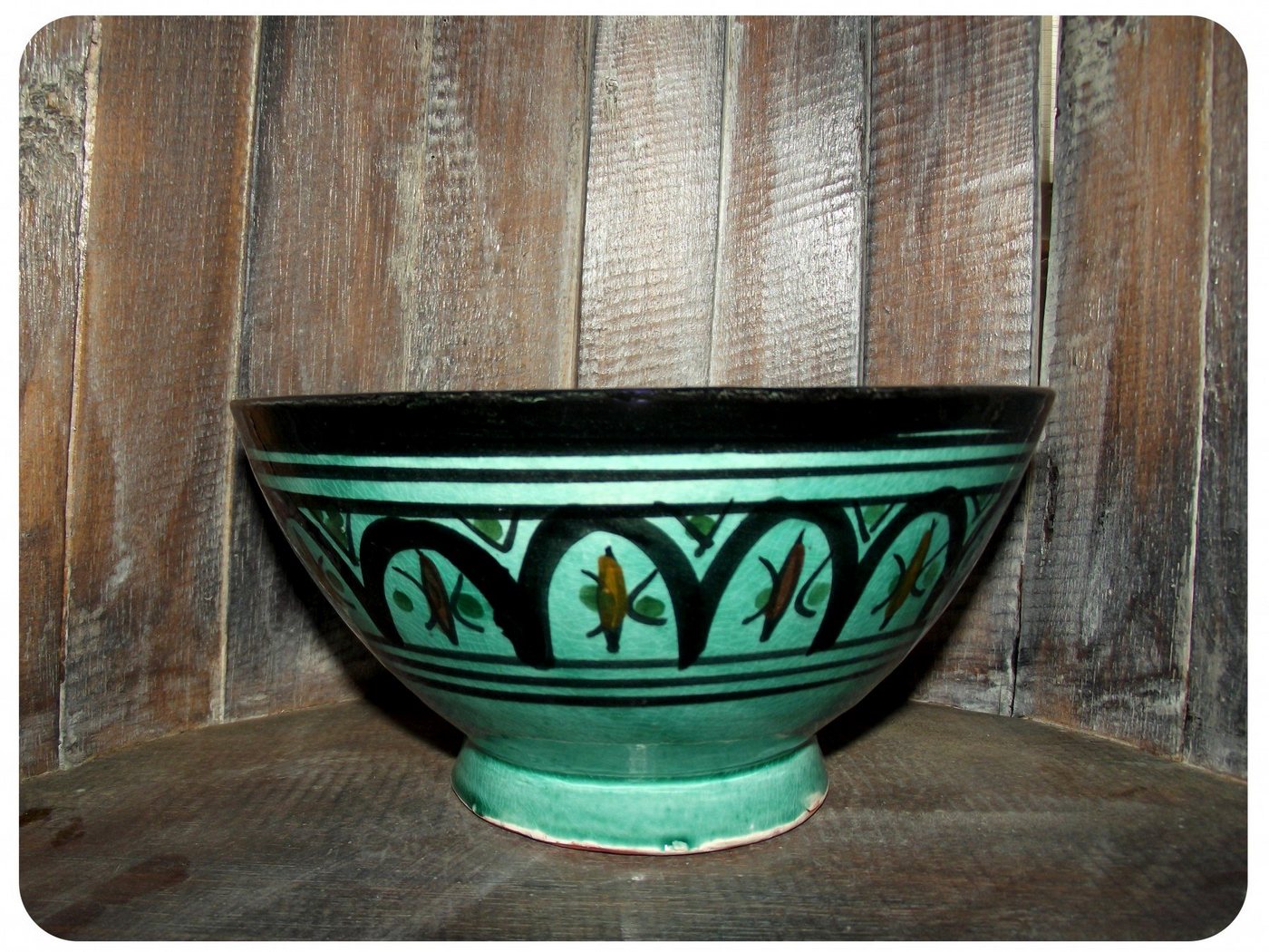 SIMANDRA Schüssel Orientalische marokkanische Keramikschüssel, Keramik, (Mittel, 1-tlg), handarbeit von SIMANDRA