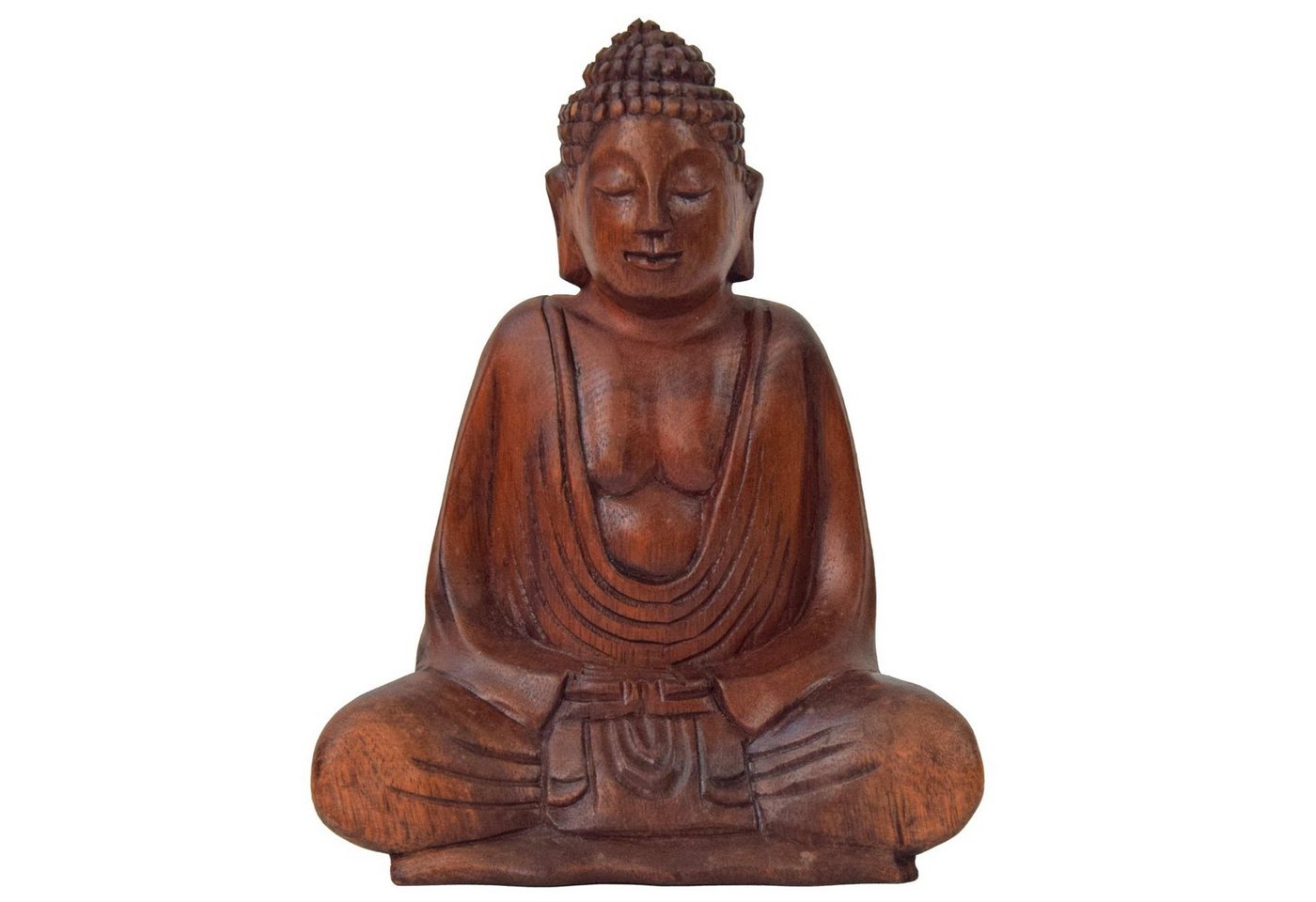 SIMANDRA Skulptur Om Buddha Amitabha 20 cm sitzend Lotus Meditation, Suar-Holz SIMANDRA Skulptur Om Buddha Amitabha 20 cm sitzend Lotus Meditation, Suar-Holz von SIMANDRA