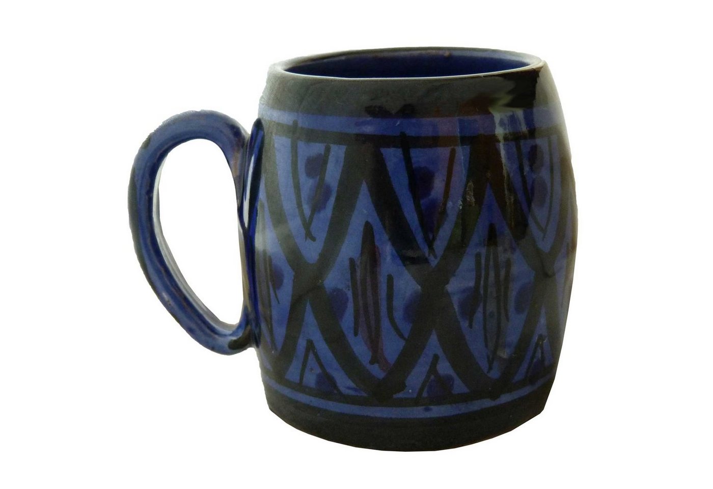 SIMANDRA Tasse Keramik Tasse Klein marokkanische Bemalung handbemalt, Keramik von SIMANDRA