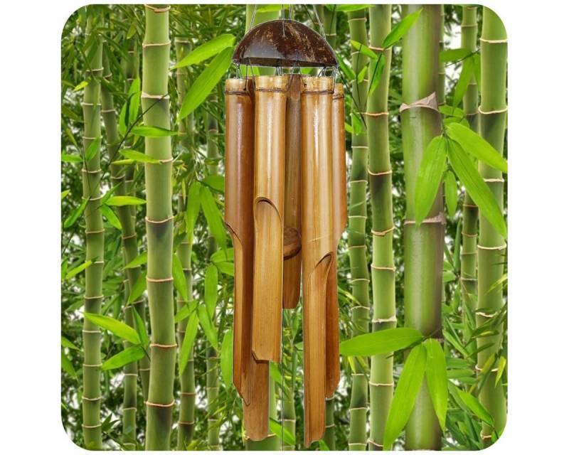 SIMANDRA Windspiel Feng Shui (30 cm, längste Röhrenlänge) von SIMANDRA