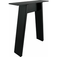 Simausrom - Bankkufe A-Form Breite 380 mm Stahl schwarz lackiert von SIMAUSROM