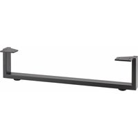 Simausrom - Möbelkufe 500x120mm Tischkufe aus Stahl schwarz lackiert modernes Tischgestell von SIMAUSROM