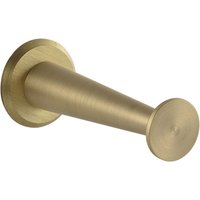 Simausrom - Mantelhaken Garderobenhaken Medellot Platte ø30 Tiefe 73 Messing matt lackeirt von SIMAUSROM