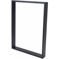 Tischkufe Frame 800 x 720 mm schwarz - Simausrom von SIMAUSROM