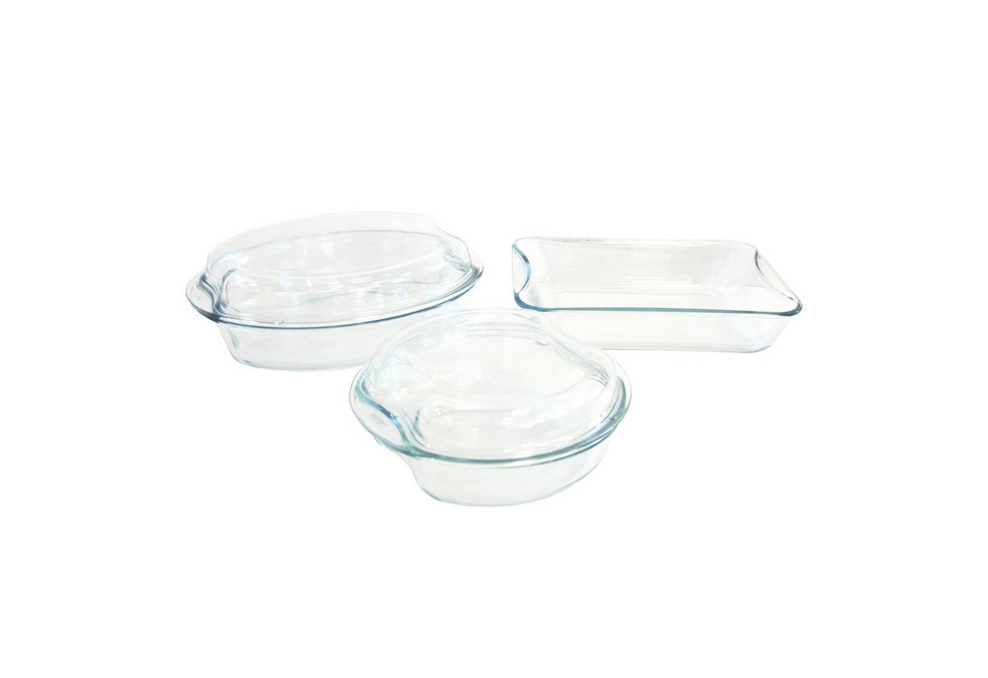 SIMAX Auflaufform exclusive Auflaufformn 3er Set, Glas, (3-St) von SIMAX