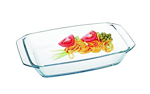 Simax Koch und Backschale, Glas, Transparent, 26 x 17 x 9.3 cm von SIMAX