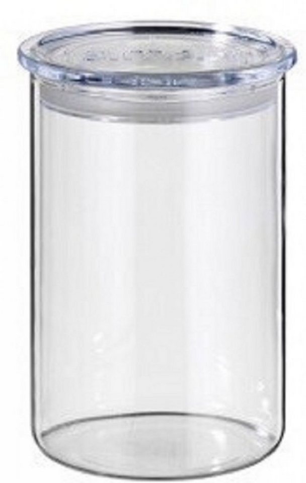 SIMAX Vorratsglas Vorratsglas mit Kunststoffdeckel, Glas, (Packung), luftundurchlässig, stapelbar, platzsparend, auch für Flüssigkeiten geeignet von SIMAX