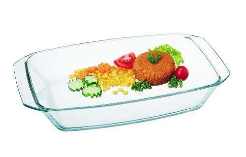 Simax 7526 Auflaufform, rechteckig, 4,8 l, 4,8 l, Glas von SIMAX