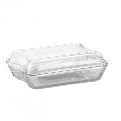 Simax Glassware 8593419484469 Simax Hitzeschutz Rechteck 4.4 L, one size, klar von SIMAX