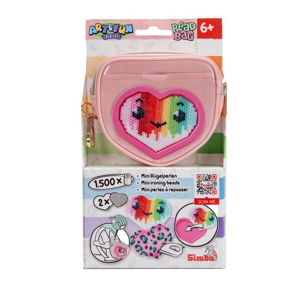 SIMBA Bügelperlen ART & FUN - Beadbag - Mini Herz Tasche SIMBA Bügelperlen ART & FUN - Beadbag - Mini Herz Tasche von SIMBA