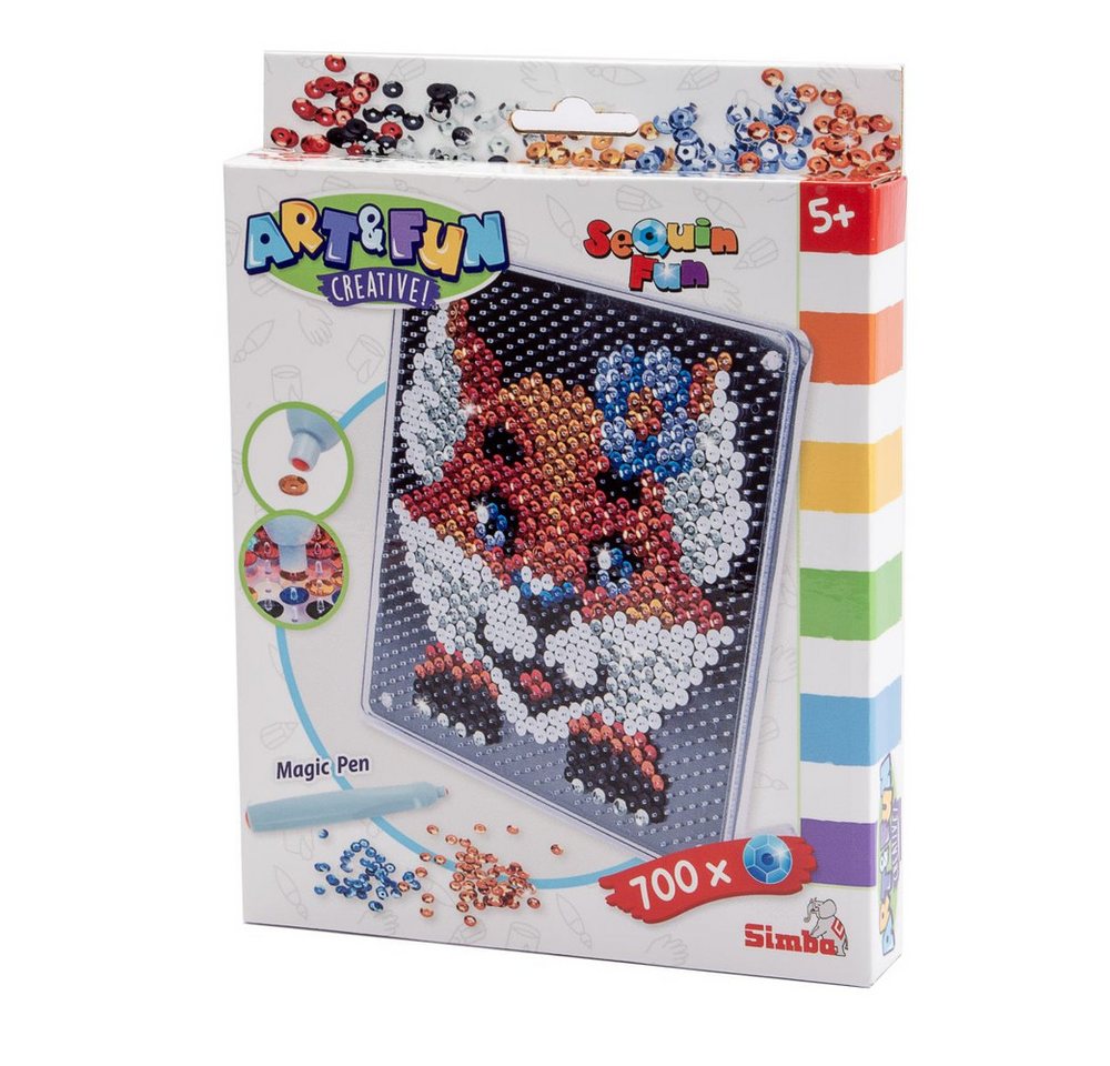 SIMBA Bügelperlen ART & FUN - Pailletten Painting - Fuchs SIMBA Bügelperlen ART & FUN - Pailletten Painting - Fuchs von SIMBA