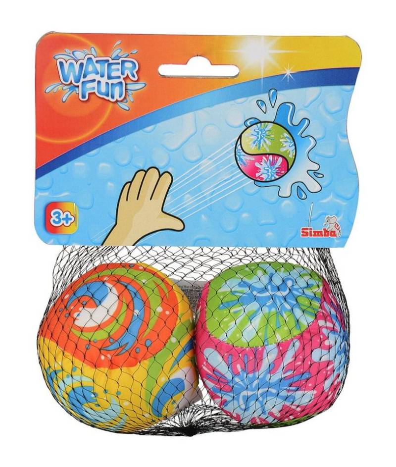 SIMBA Wasserspiel Outdoor Wasserspielzeug 2 Wasserbomben Bälle Water Fun 107799978 von SIMBA