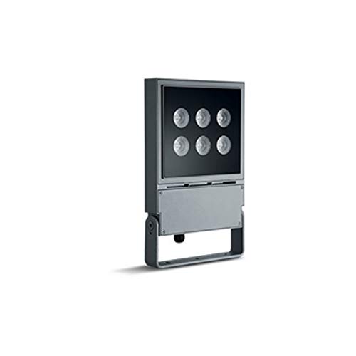 LED-Strahler, 3000 K, 230 V, Gesamtleistung 116 W, Serie Stage, 5,7 x 30 x 47 cm, grau (Referenz: S.1210W.14) von SIMES