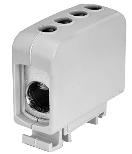 Klemmblock Universalschiene AL/CU zgg1x16 ... 70 grau SIMET von SIMET