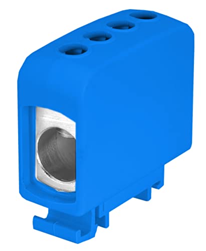 Klemmleiste für Universalschiene AL/CU zgg1x95 / 2x35n blau SIMET von SIMET