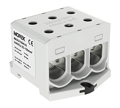 SIMET MAA3150A10 Universal-Klemmleiste für Schienenmontage, Grau SIMET MAA3150A10 Universal-Klemmleiste für Schienenmontage, Grau von SIMET