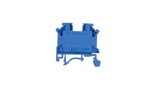 SIMET Schraubklemmenblock ZSG1-2.5NN blau Marke von SIMET