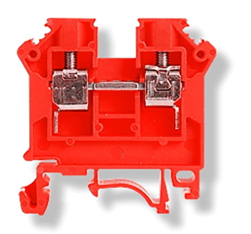 Schraubklemmenblock ZSG1-6.0NC rot Marke SIMET von SIMET