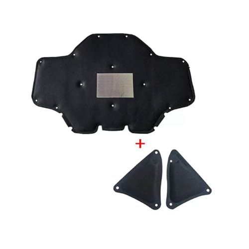 Hitzeschild Für X3 X4 G01 G02 2018 2019 2020-2024 Auto Front Hood Motor Sound Wärmedämmung Baumwolle Pad Schalldichte Matte Abdeckung Motorwärmedämmkissen(D) von SIMICASE