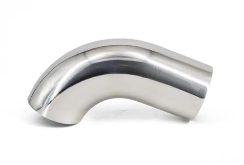 SIMICASE Auto Endrohre 1 Auto 51 Mm 63 Mm Teile Automobil Auspuffrohr Schalldämpfer Wird 304 Bogen 90 Grad Winkelrohr Auspuffblenden(63mm(90mmx120mm)) von SIMICASE