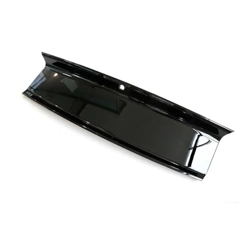 SIMICASE Für Ford Für Mustang 15-23 Hinten Stoßstange Schutz Platte Glanz Schwarz/Carbon Look Kofferraumdeckel Panel Spoiler Stamm Deckel Spoiler Wing(Glänzend schwarz) von SIMICASE
