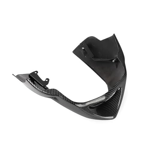 SIMICASE Motorrad Winglet Für FZ6 Fazer 600 S2 2004-2010 Motorrad Bauch Pan Untere Abdeckung Bug Spoiler Puntale Schwarz Matt/Carbon Faser ABS Teile Bugspoiler(Kohlefaser) von SIMICASE
